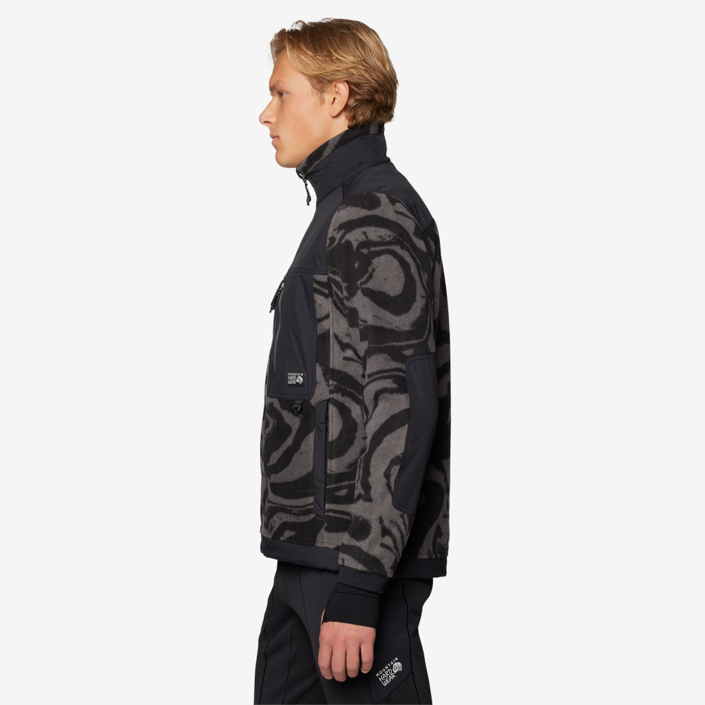Mountain Hardwear M First Tracks™ Fleece Full Zip Jacket in SCHWARZ