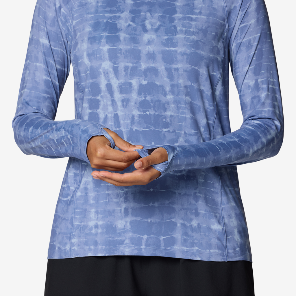 Mountain Hardwear W Crater Lake™ Long Sleeve in BLAU