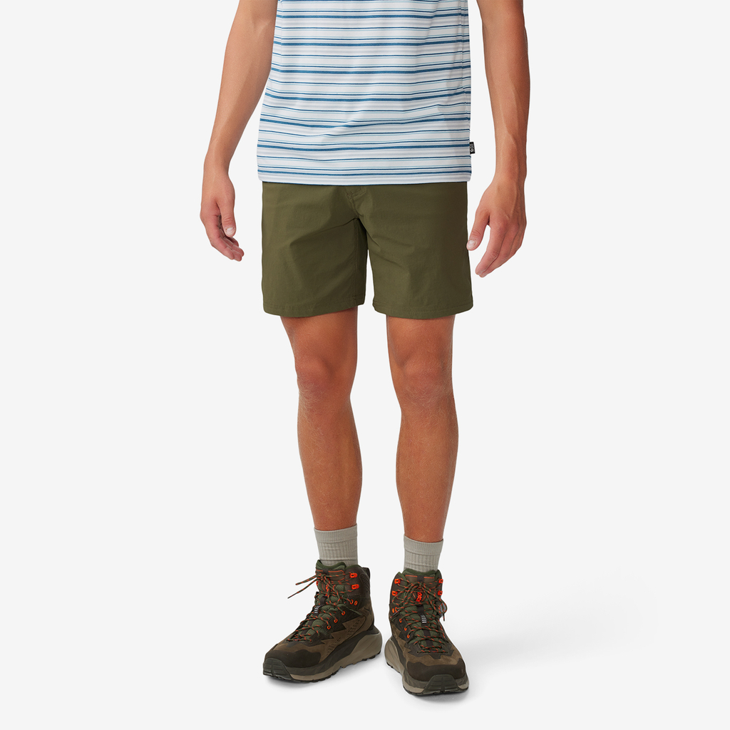 Mountain Hardwear M Basin Trek Short für Herren in GRÜN