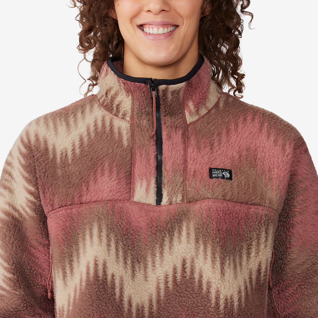 Mountain Hardwear W HiCamp™ Fleece Printed Pullover in MEHRFARBIG