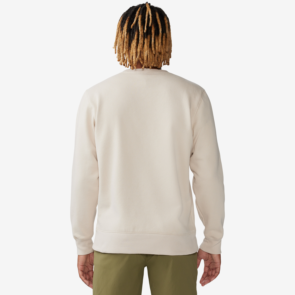 Mountain Hardwear M MHW Logo™ Pullover Crew in BEIGE