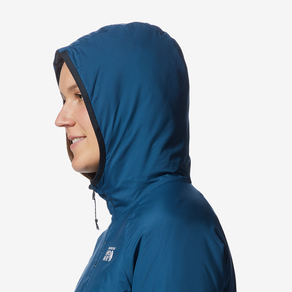 Mountain Hardwear W Kor Strata™ Hoody in BLAU