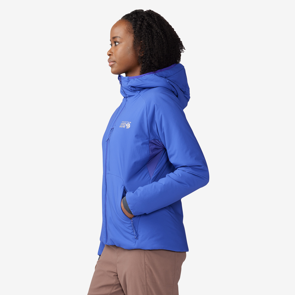 Mountain Hardwear W Kor Stasis™ Hoody in BLAU