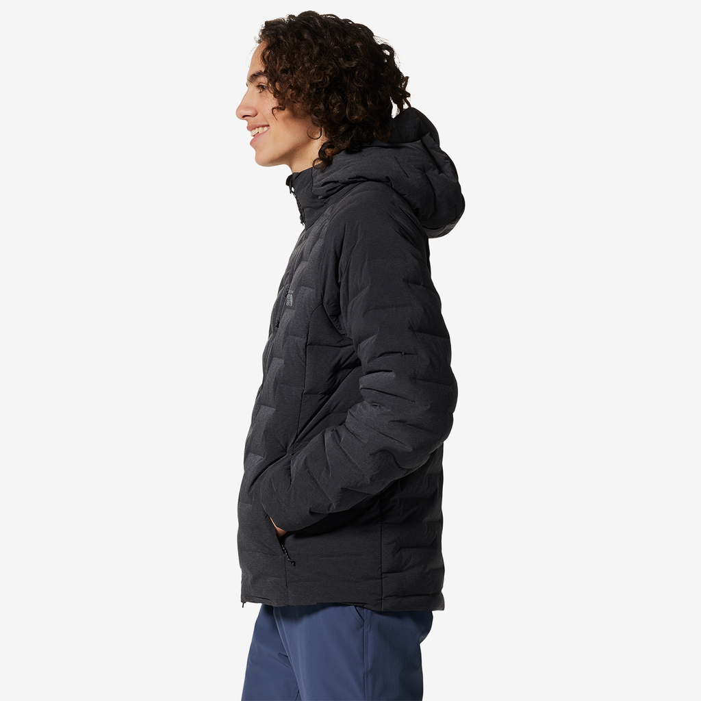 Mountain Hardwear M Stretchdown Hoody für Herren in SCHWARZ