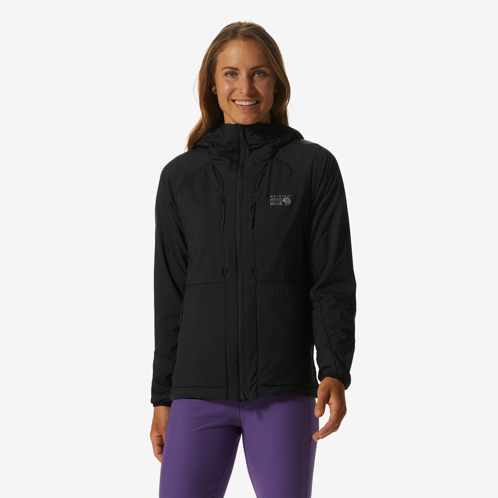 Mountain Hardwear W Kor AirShell™ Warm Hoody in SCHWARZ