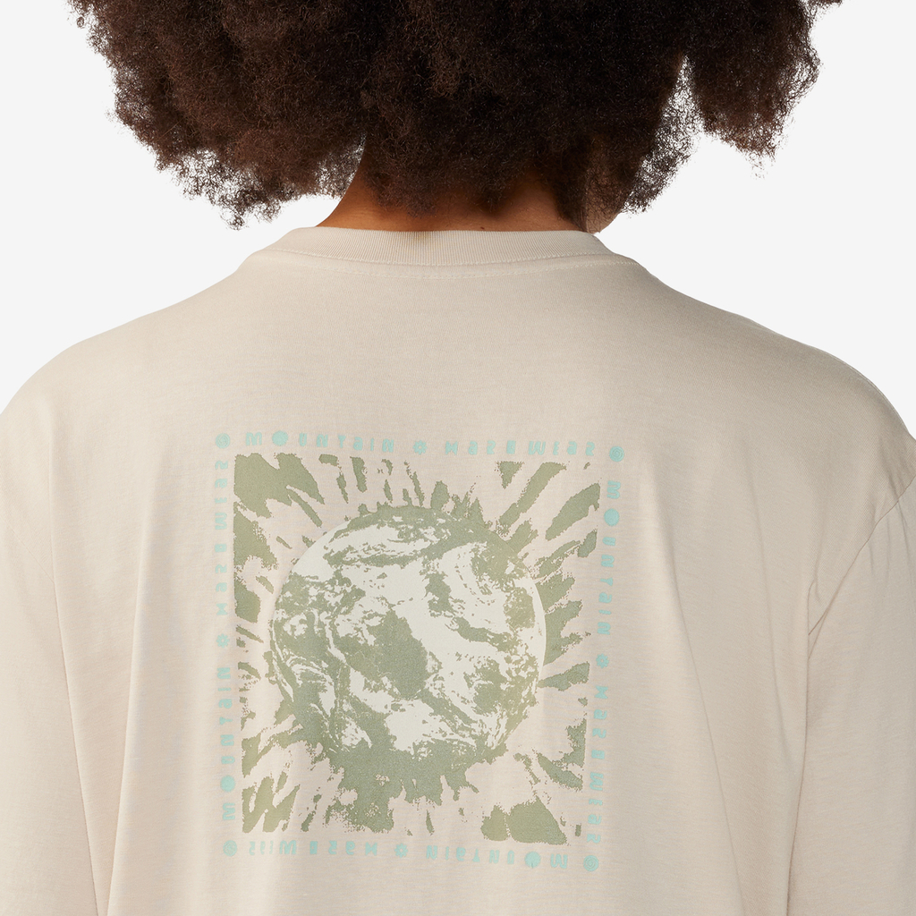 Mountain Hardwear W Tie Dye Earth™ Boxy Short Sleeve in BEIGE