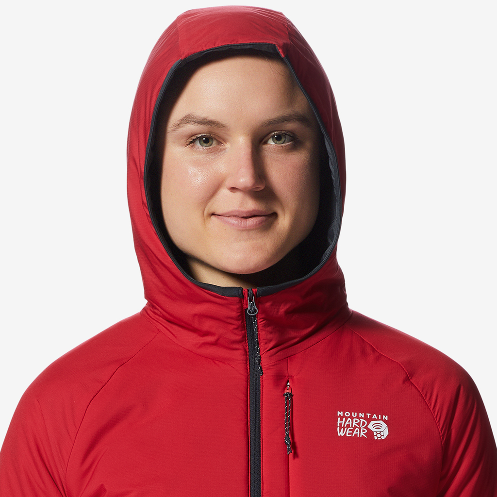 Mountain Hardwear W Kor Strata™ Hoody in ROT