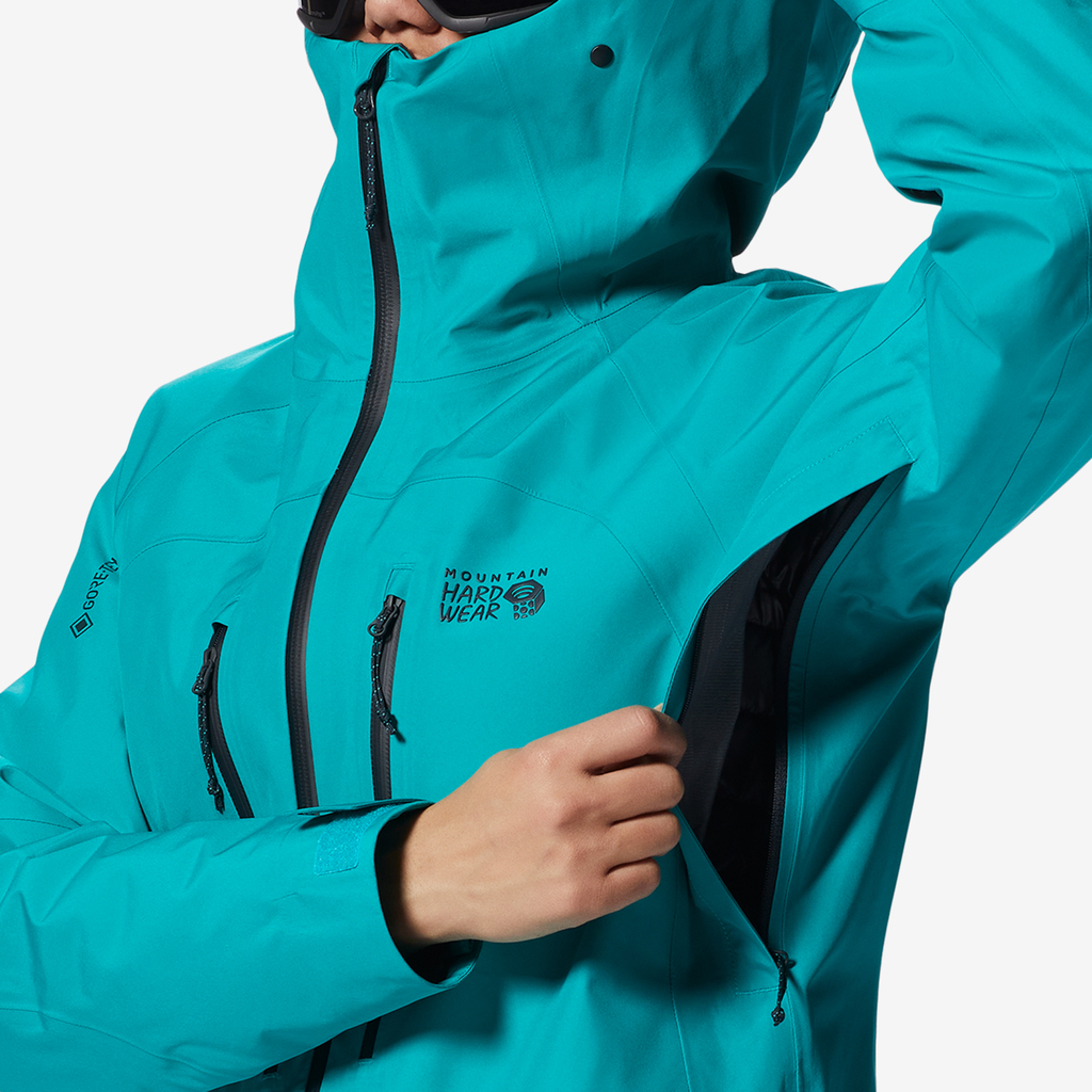 Mountain Hardwear W Boundary Ridge Gore Tex Ski- und Snowboardjacke für Damen in BLAU