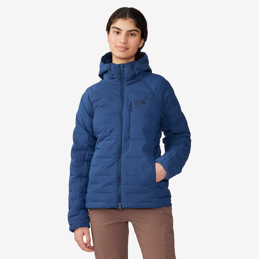 Mountain Hardwear W Stretchdown Hoody für Damen in BLAU