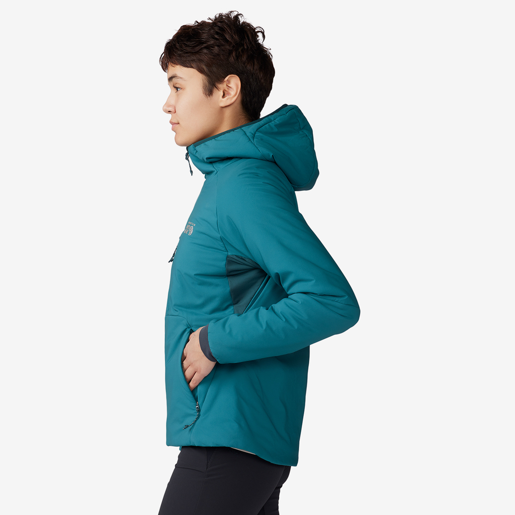 Mountain Hardwear W Kor Stasis™ Hoody in BLAU