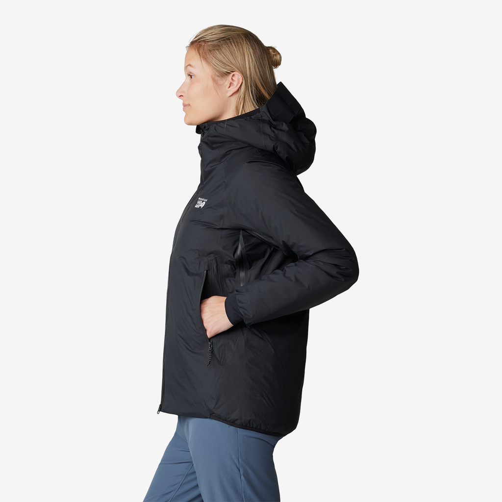 Mountain Hardwear W Storm Whisperer™ Insulated Jacket in SCHWARZ