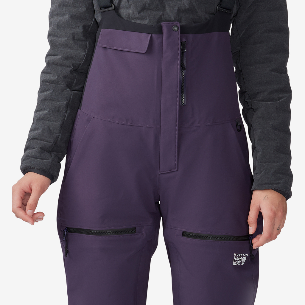 Mountain Hardwear W Powder Maven™ Bib in VIOLETT