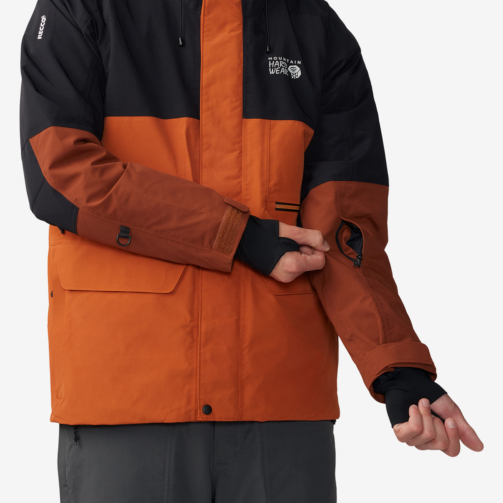 Mountain Hardwear M First Tracks™ Jacket in ORANGE