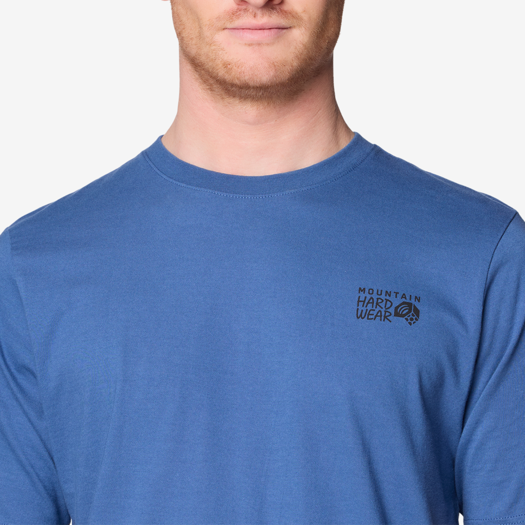 Mountain Hardwear M MHW™ Box Logo Short Sleeve in BLAU