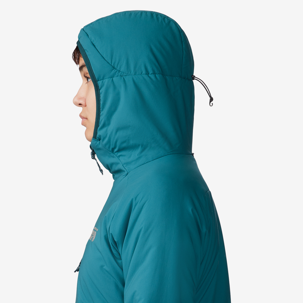 Mountain Hardwear W Kor Stasis™ Hoody in BLAU