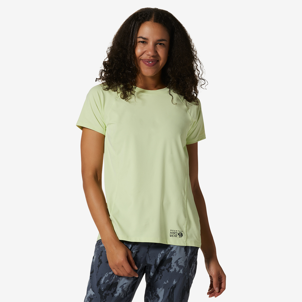 Mountain Hardwear W Crater Lake Short Sleeve für Damen in GRÜN