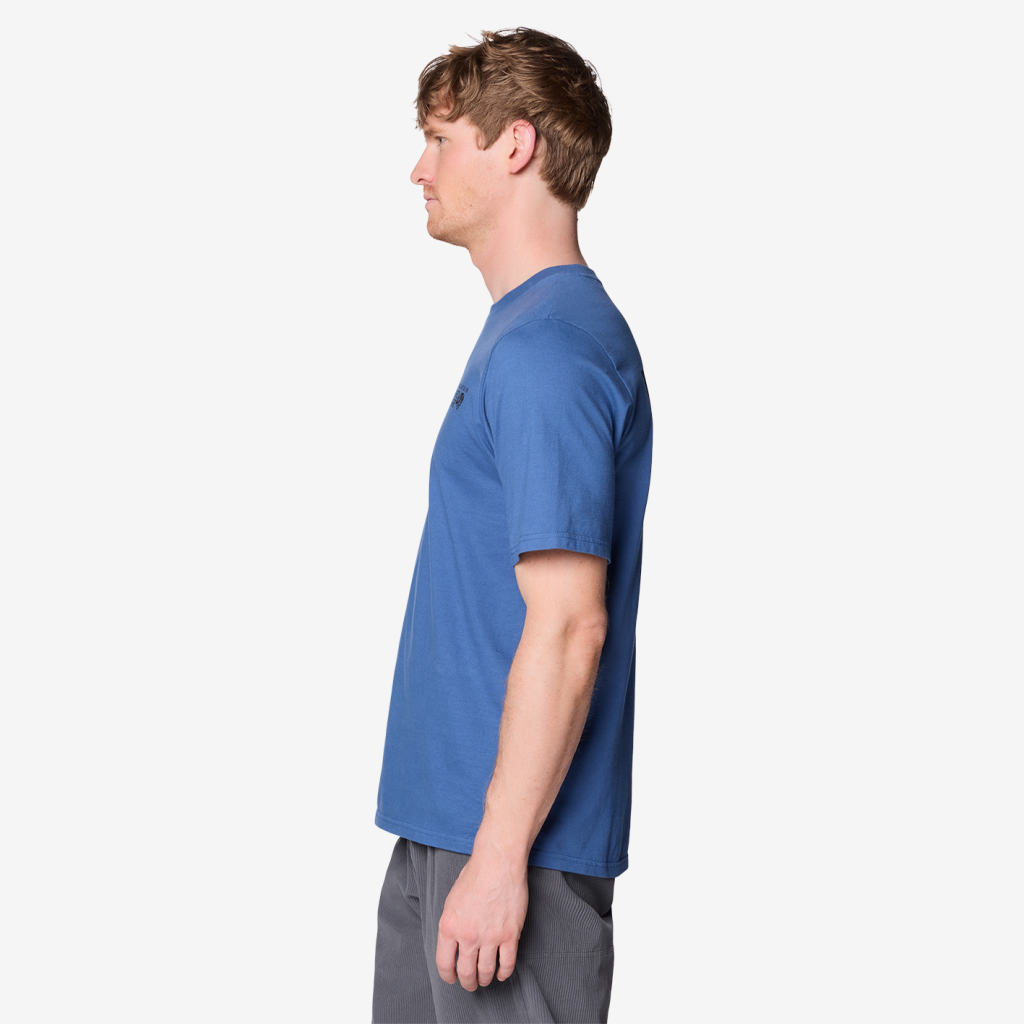 Mountain Hardwear M MHW™ Box Logo Short Sleeve in BLAU
