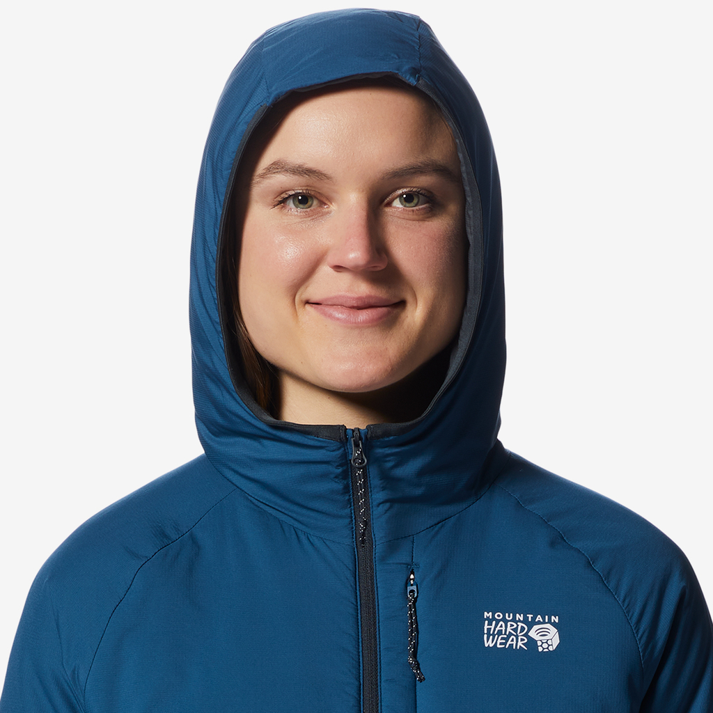 Mountain Hardwear W Kor Strata™ Hoody in BLAU