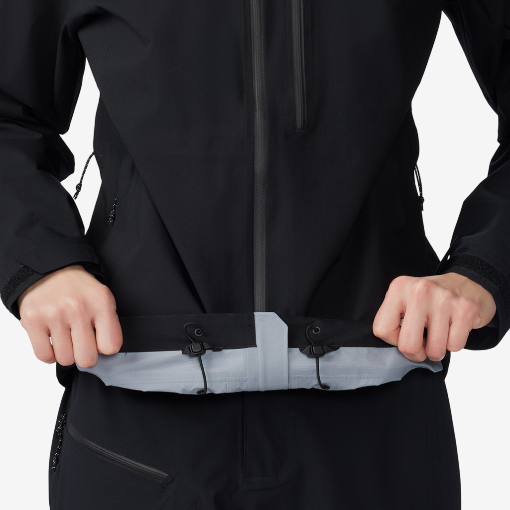 Mountain Hardwear W Stretch Ozonic™ Jacket in SCHWARZ