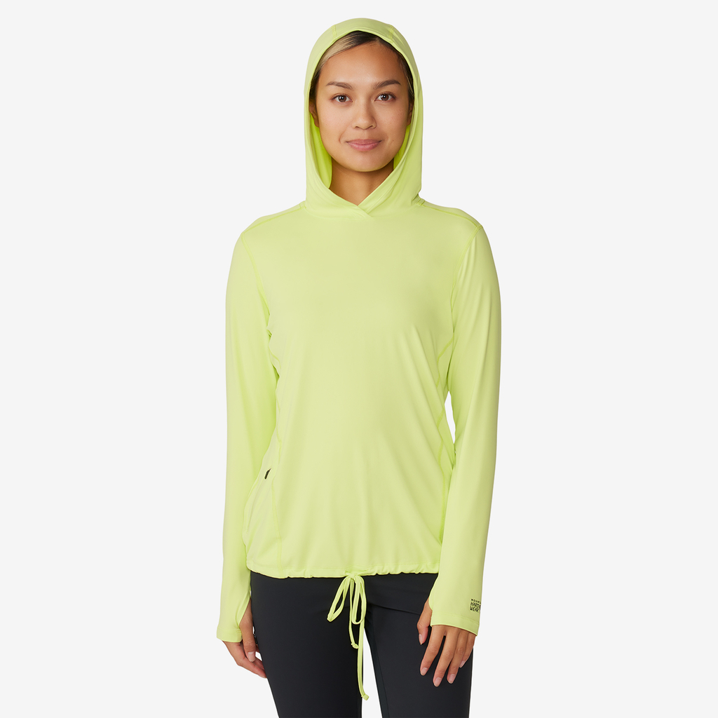 Mountain Hardwear W Crater Lake LS Funktionsshirt für Damen in GELB