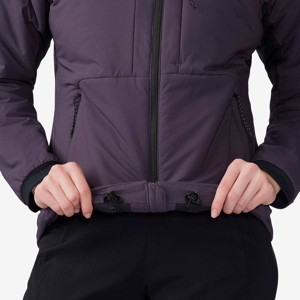 Mountain Hardwear W Kor Stasis™ Hoody in VIOLETT