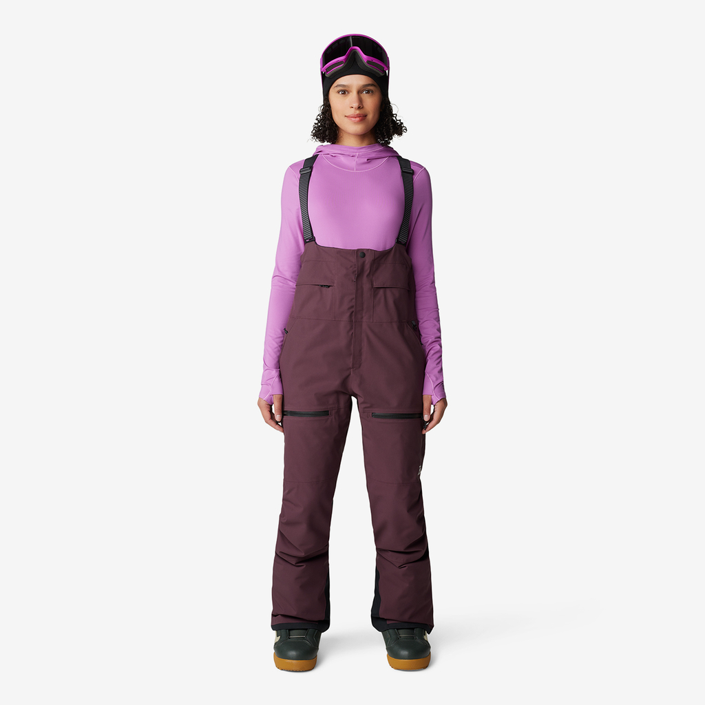 Mountain Hardwear W Powder Maven™ Bib in VIOLETT