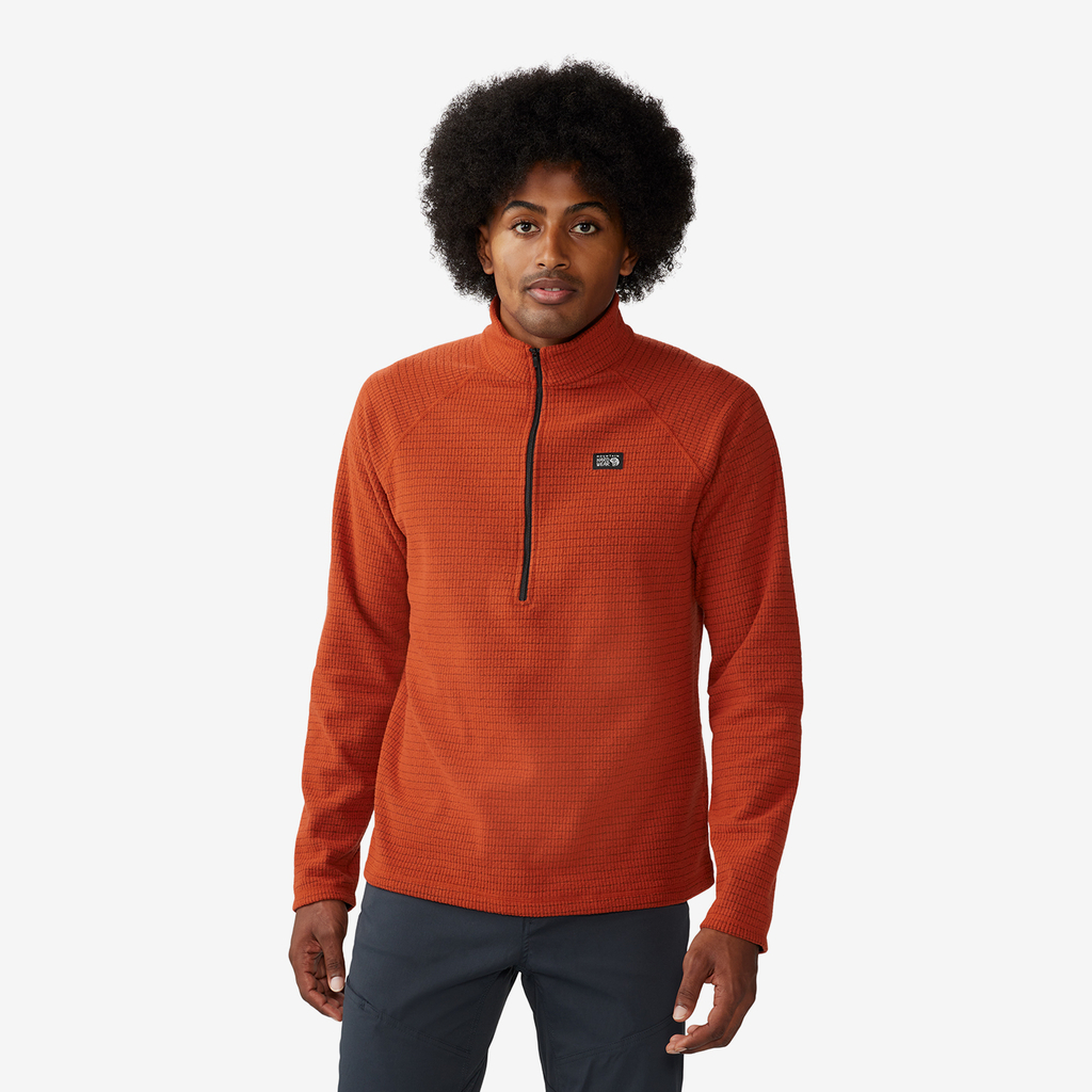 Mountain Hardwear M Summit Grid™ Half Zip in ROT