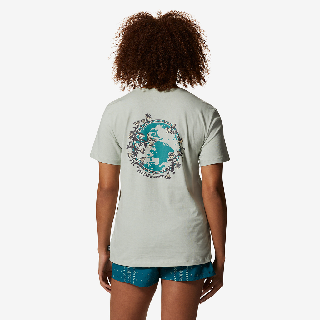 Mountain Hardwear W Kea Earth™ Short Sleeve Tee in GRÜN