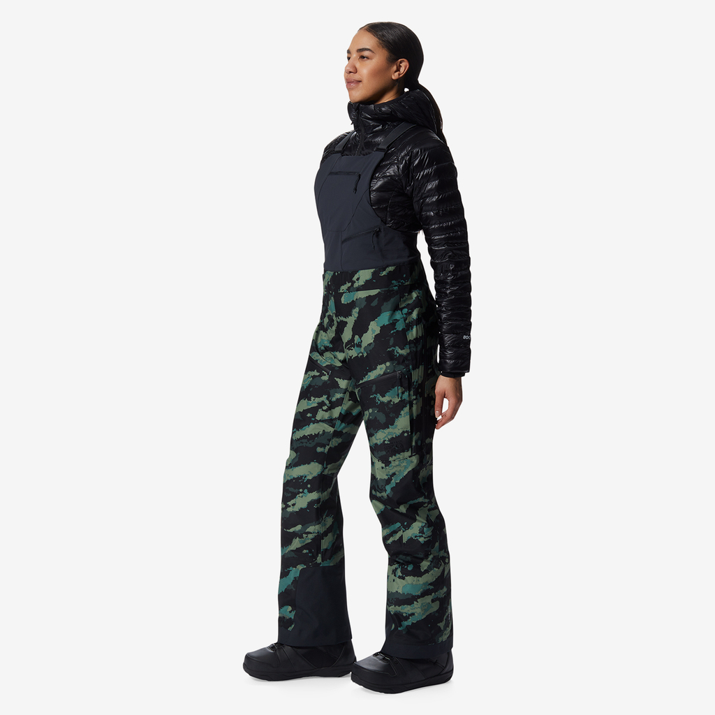 Mountain Hardwear W Boundary Ridge Gore Tex Bib für Damen in GRÜN