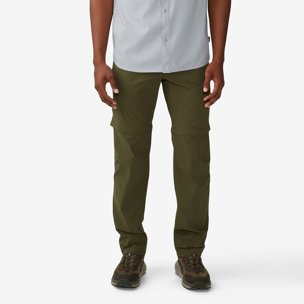 Mountain Hardwear M Basin™ Trek Convertible Pant in GRÜN