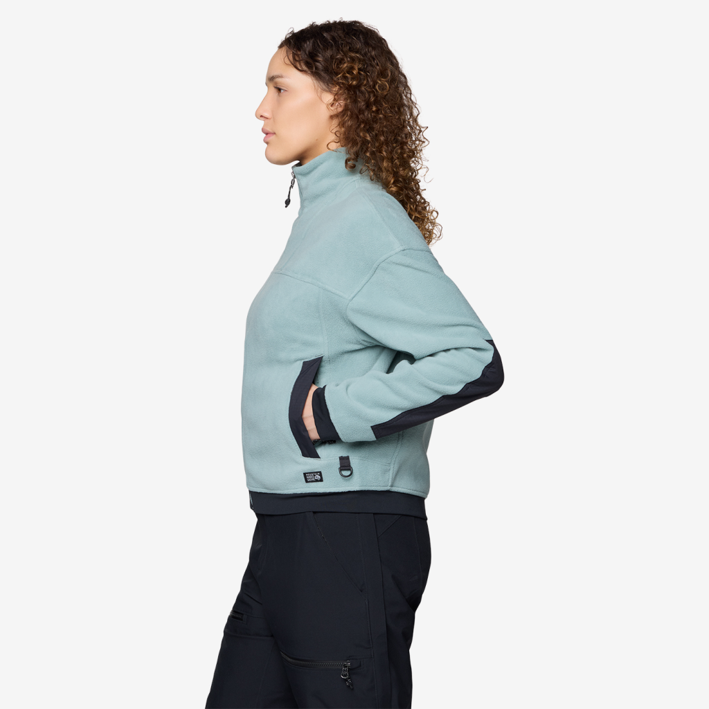 Mountain Hardwear W Powder Maven™ Fleece Full Zip Jacket in BLAU