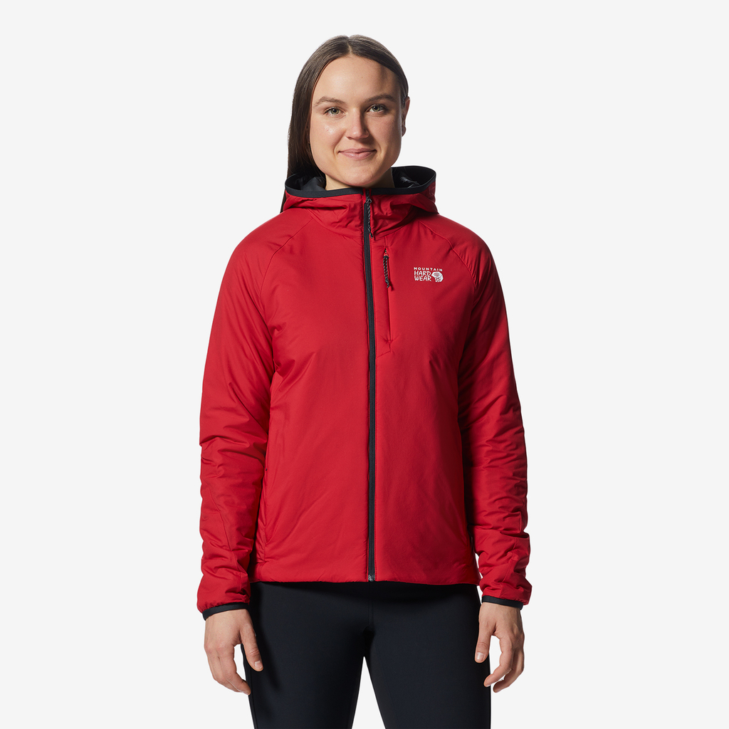 Mountain Hardwear W Kor Strata™ Hoody in ROT