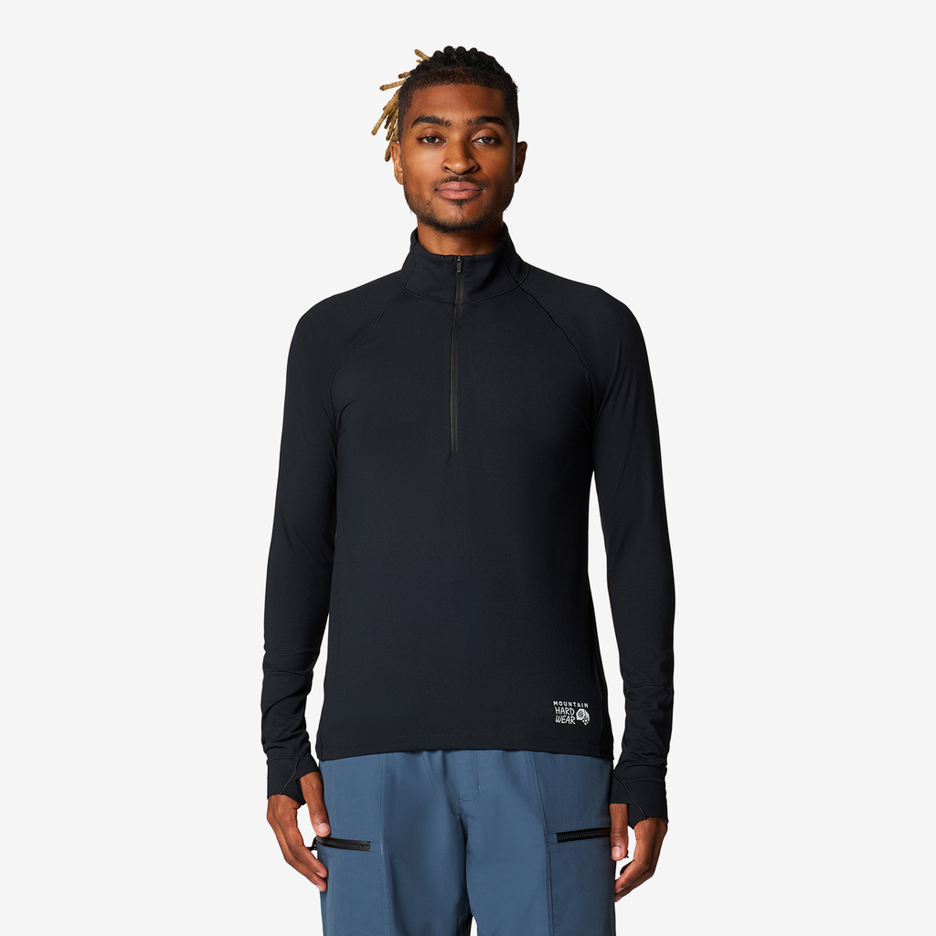 Mountain Hardwear M Butter™ Half Zip in SCHWARZ