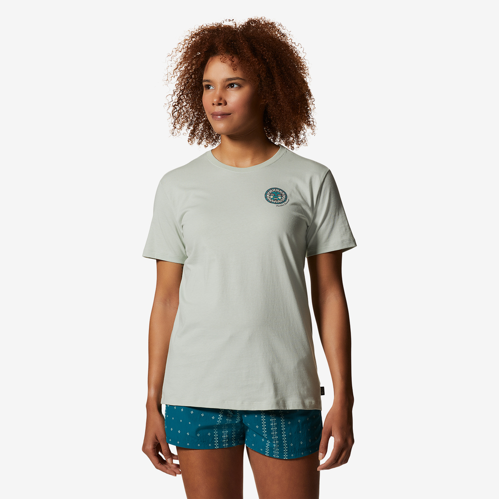 Mountain Hardwear W Kea Earth™ Short Sleeve Tee in GRÜN