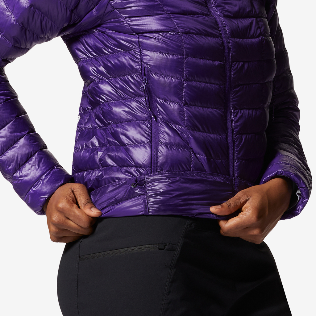 Mountain Hardwear W Ghost Whisperer/2 Hoody für Damen in VIOLETT