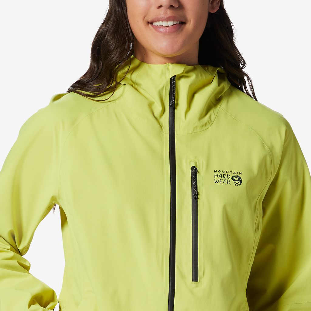 Mountain Hardwear W Stretch Ozonic™ Jacket in GELB