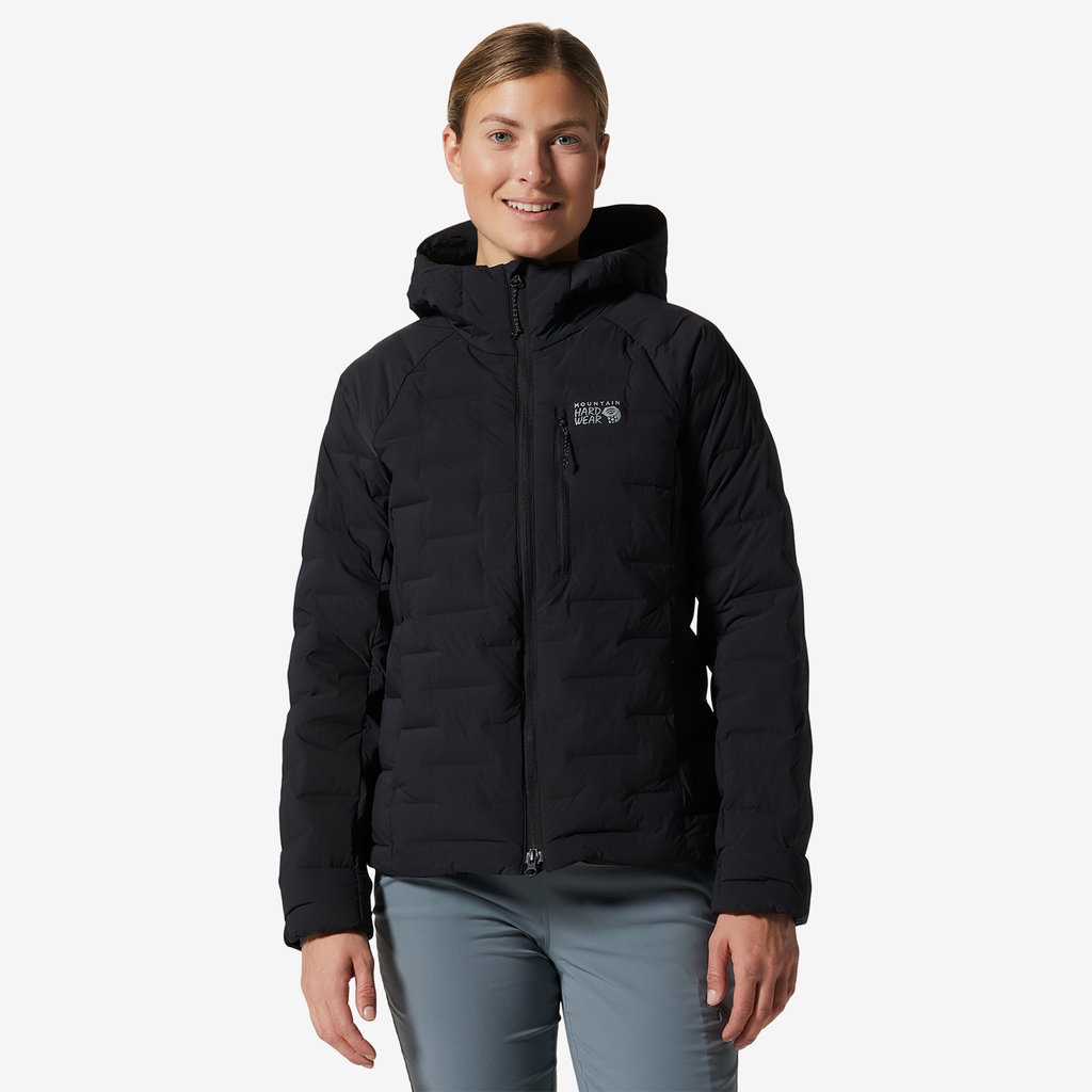 Mountain Hardwear W Stretchdown Hoody für Damen in SCHWARZ