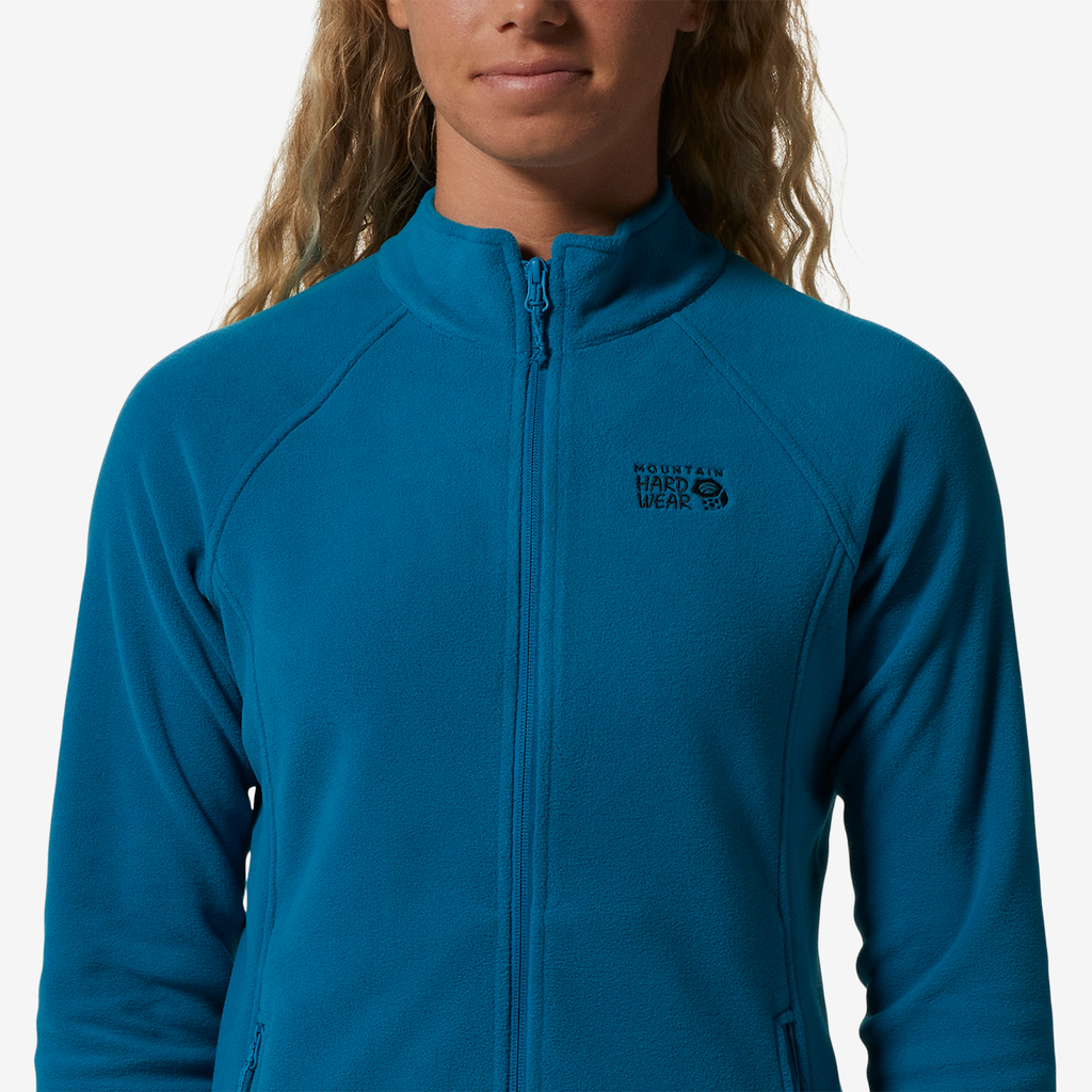 Mountain Hardwear W Polartec Microfleece Full Zip für Damen in BLAU