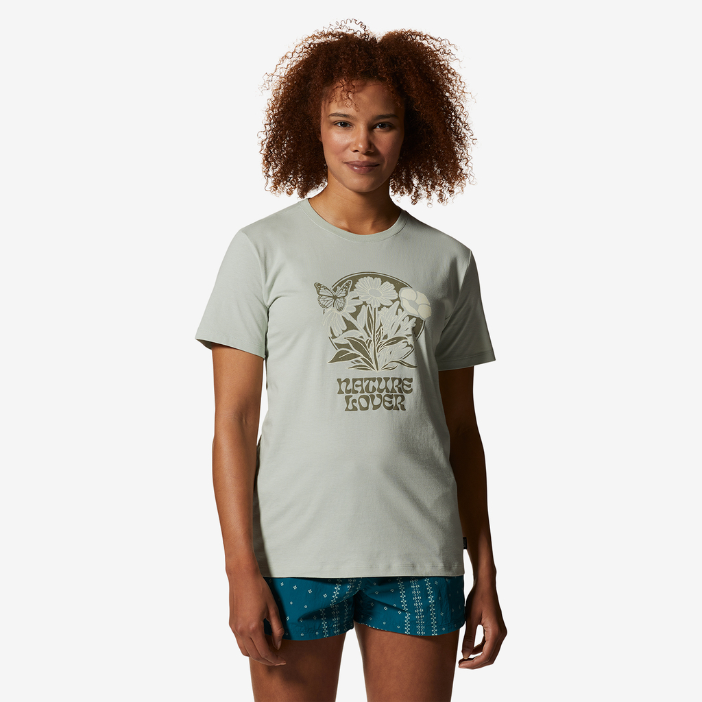 Mountain Hardwear W Nature Lover™ Short Sleeve Tee in GRÜN