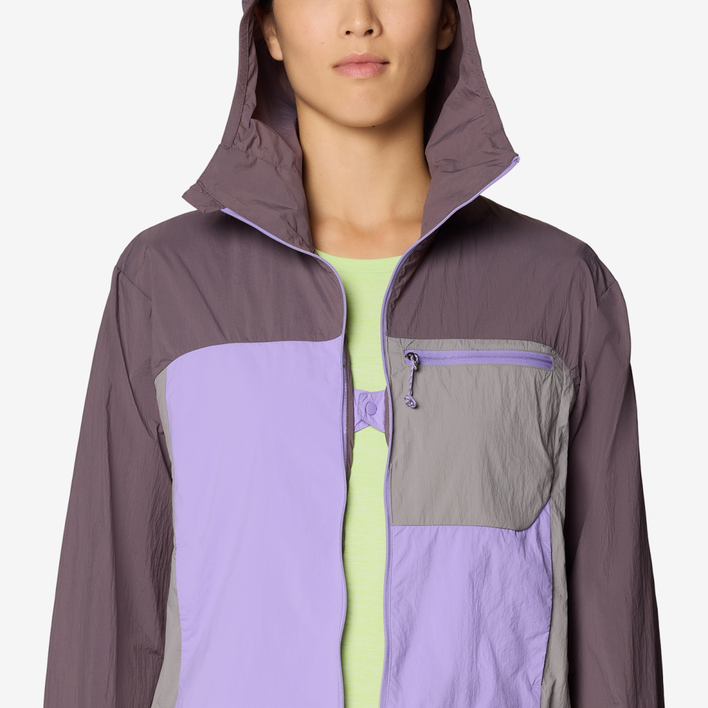 Mountain Hardwear W Wind Veil™ Hooded Jacket in VIOLETT