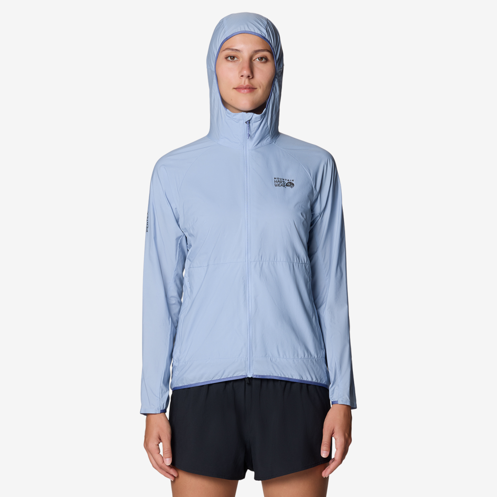 Mountain Hardwear W Kor AirShell™ Hoody in BLAU