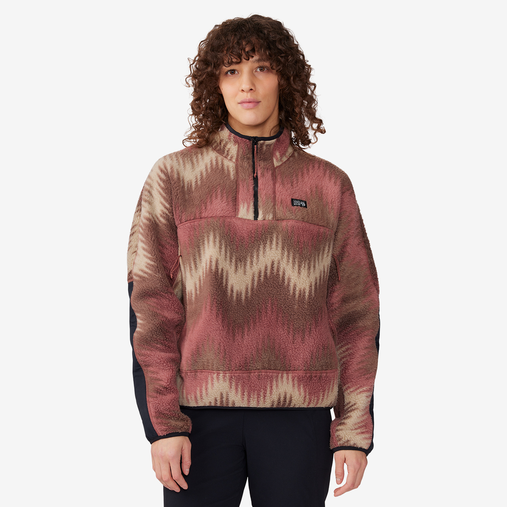 Mountain Hardwear W HiCamp™ Fleece Printed Pullover in MEHRFARBIG