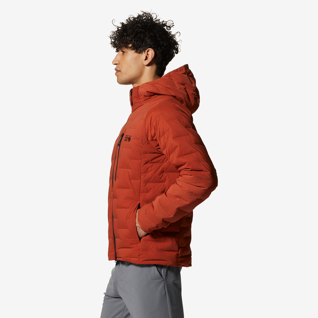 Mountain Hardwear M Stretchdown Hoody für Herren in ROT