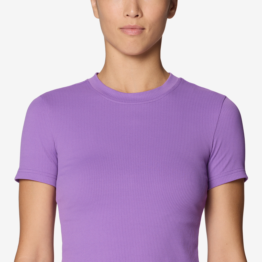 Mountain Hardwear W Peak Knit™ Short Sleeve in VIOLETT
