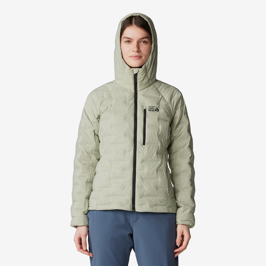 Mountain Hardwear W Stretchdown™ Hoody in WEISS