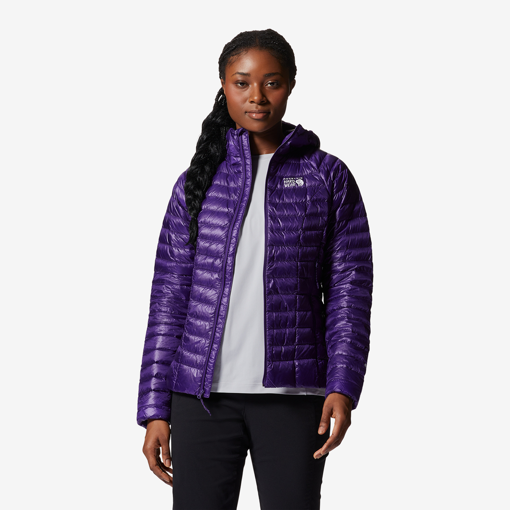 Mountain Hardwear W Ghost Whisperer/2 Hoody für Damen in VIOLETT