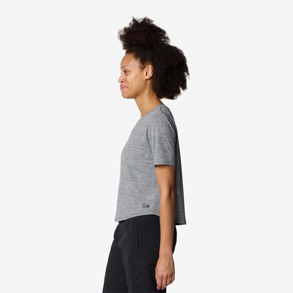 Mountain Hardwear W Sunblocker™ Short Sleeve in SCHWARZ