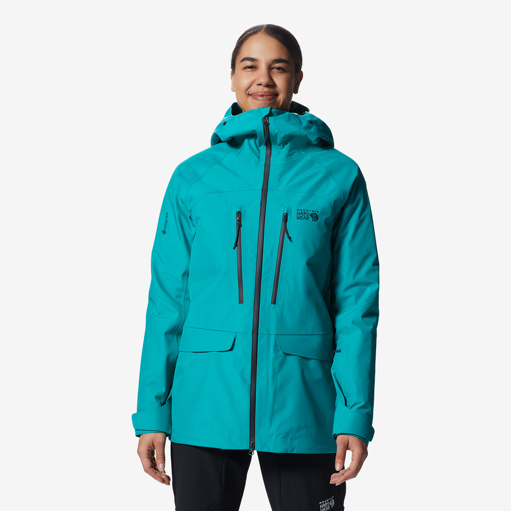 Mountain Hardwear W Boundary Ridge Gore Tex Ski- und Snowboardjacke für Damen in BLAU