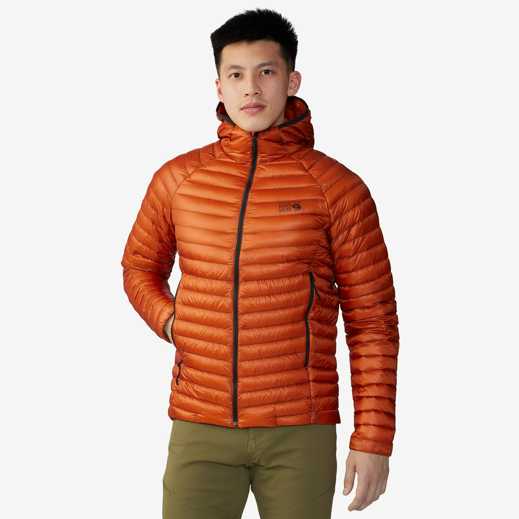 Mountain Hardwear M Ghost Whisperer/2 Hoody für Herren in ORANGE