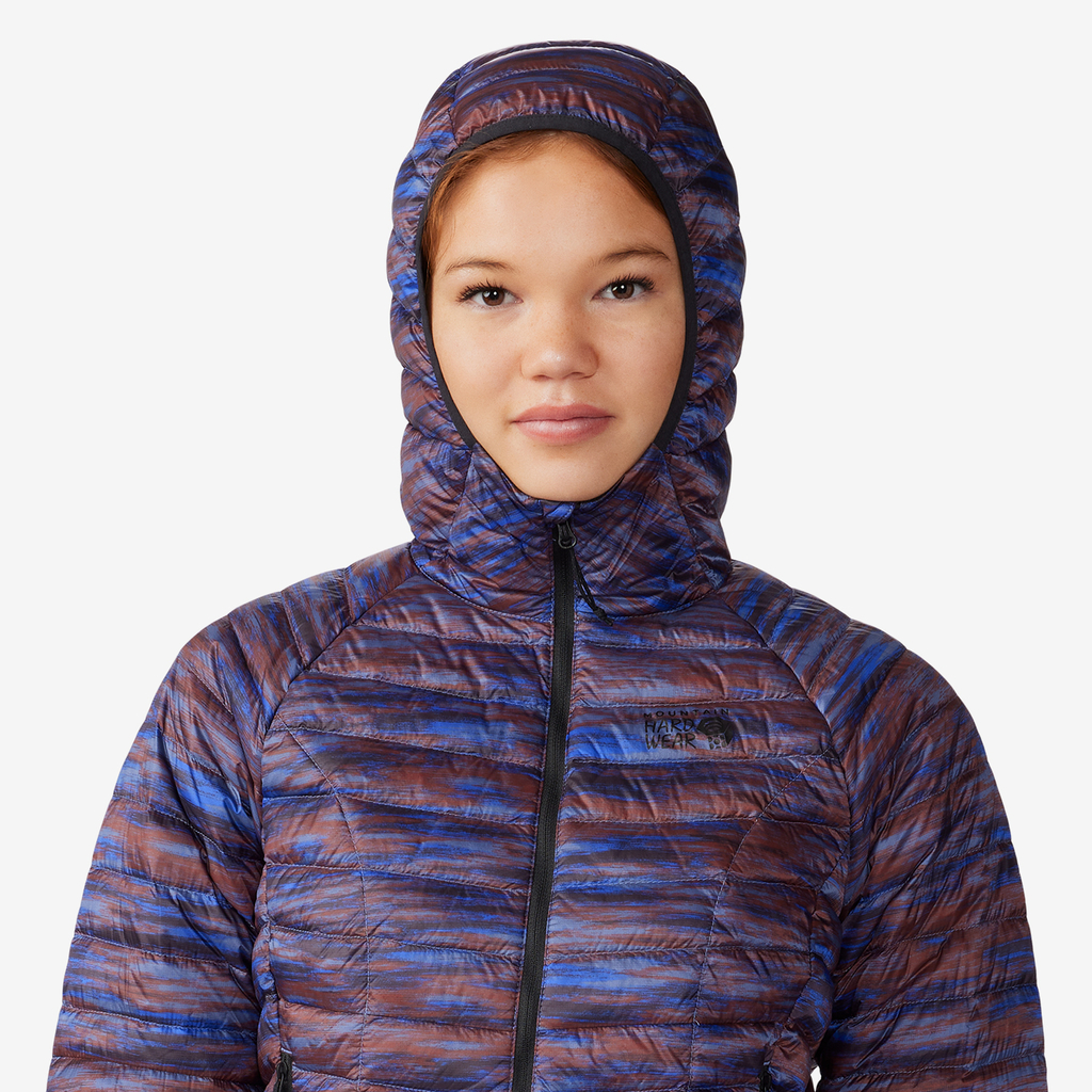 Mountain Hardwear W Ghost Whisperer/2 Hoody für Damen in VIOLETT